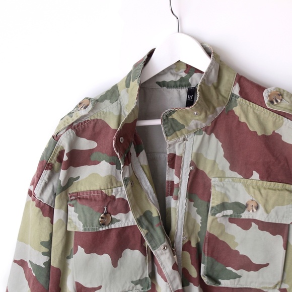 NEW - Zara Trf Camouflage Jacket - Size S - Picture 11 of 13